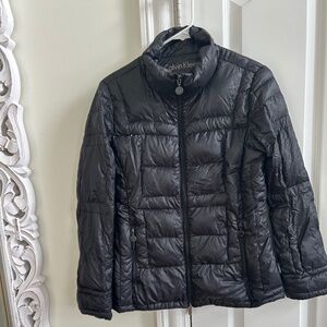 Calvin Klein Ladies Fitted semi puffer jacket